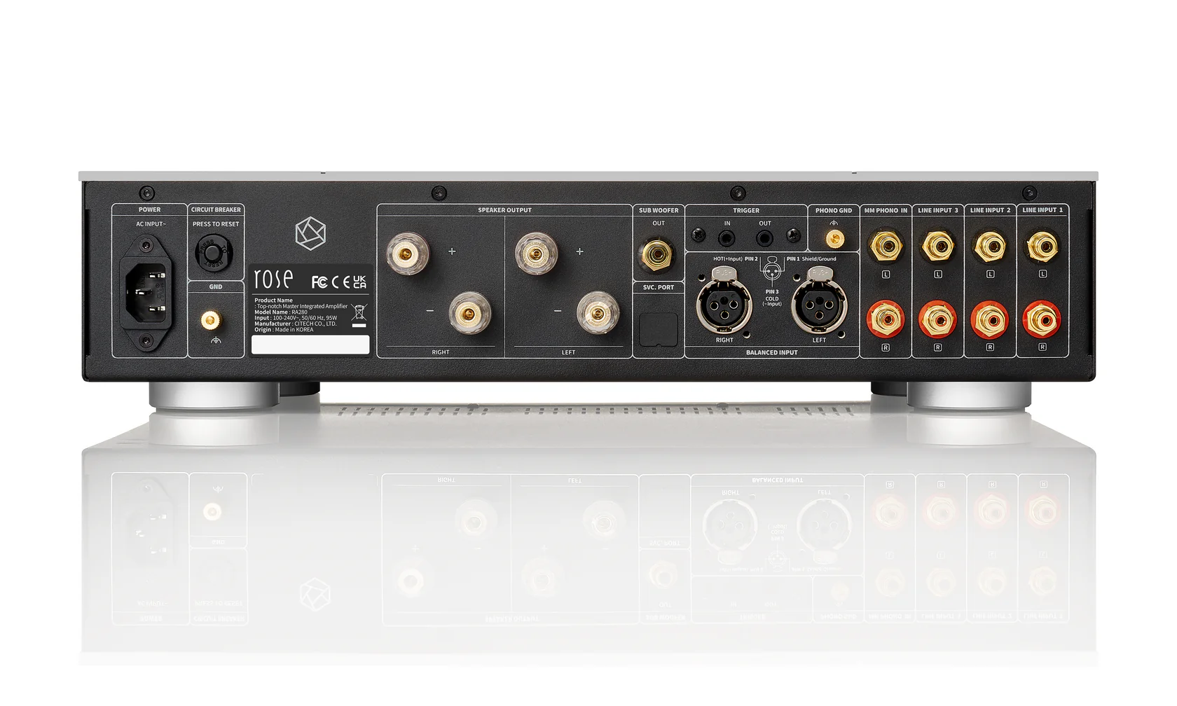 RA280 Integrated Amplifier 4